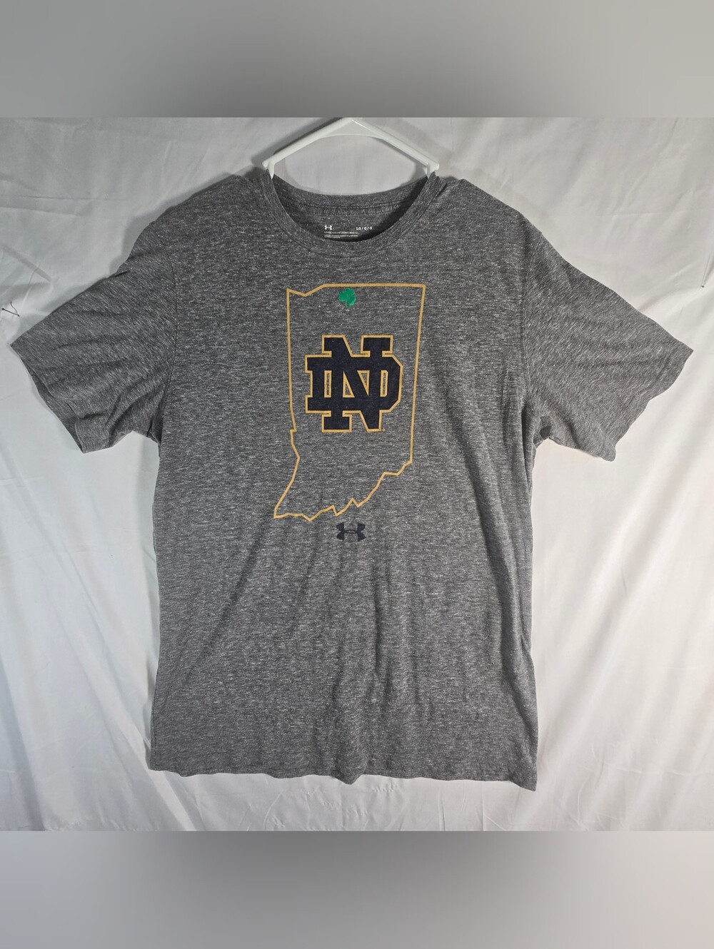Under Armour Men’s Gray Notre Dame Graphic Tee